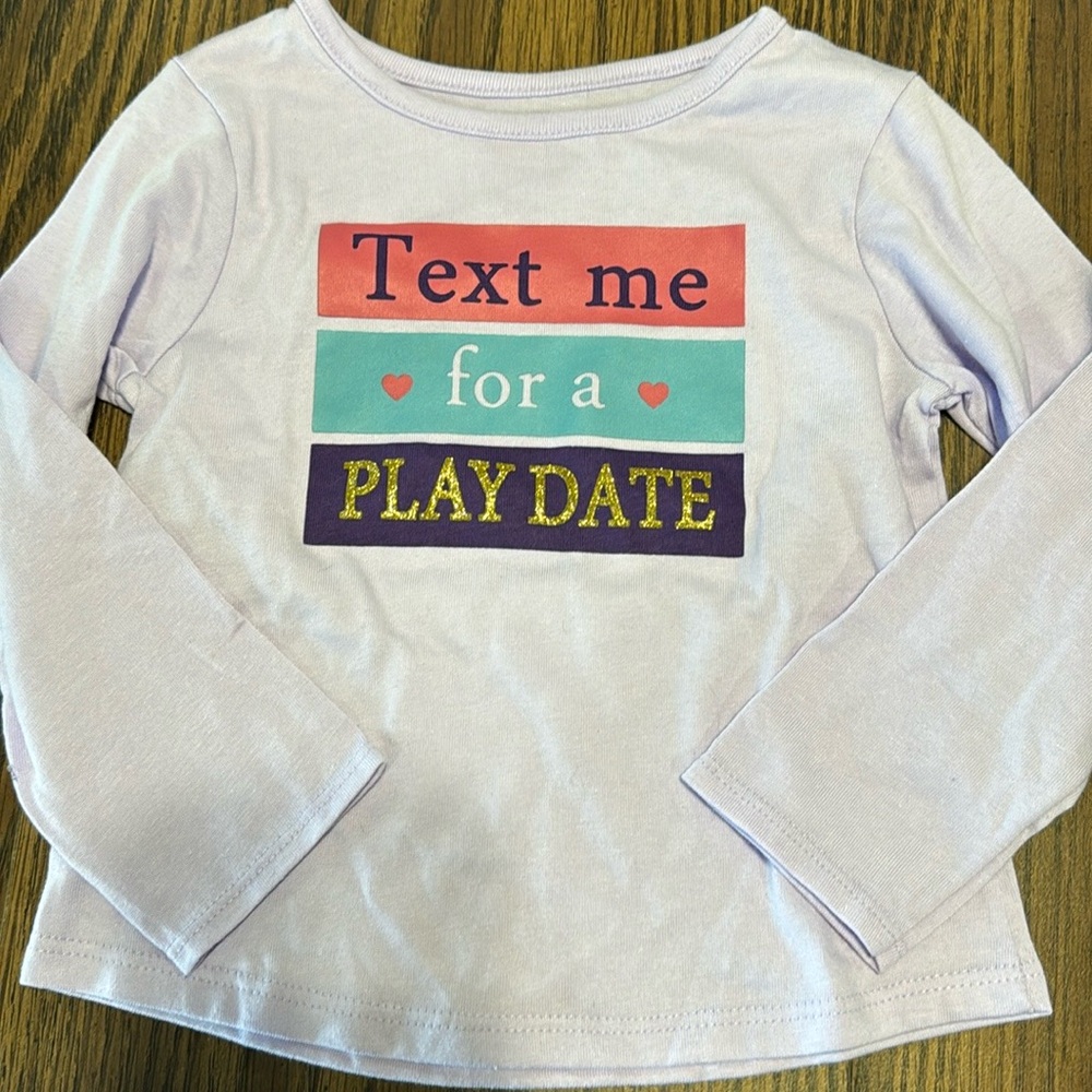 24 month longe sleeve shirt
